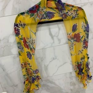 NWT silk scarf